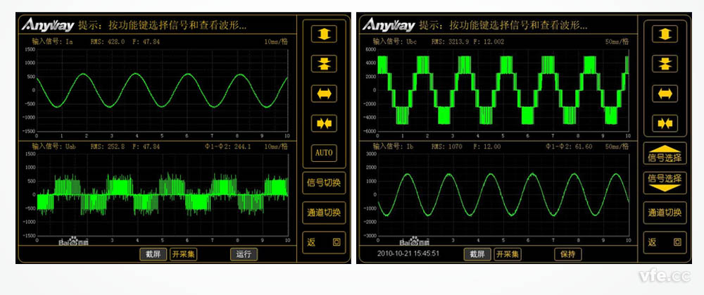 PWM波形、變頻器輸出波形