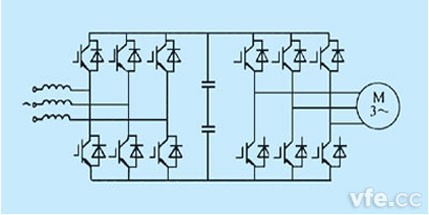 四象限變頻器基本電路原理圖
