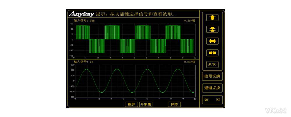 變頻異步電機(jī)波形