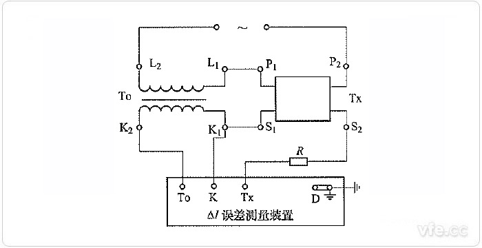 差值法原理測量非傳統(tǒng)電流互感器電流輸出誤差線路