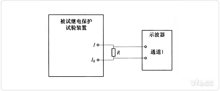 交流電流響應(yīng)速度測(cè)量接線圖